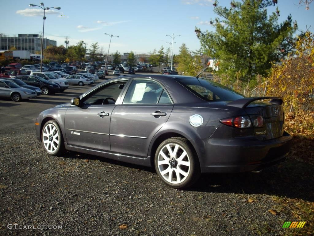 2007 MAZDA6 s Grand Touring Sedan - Violet Gray / Black photo #3