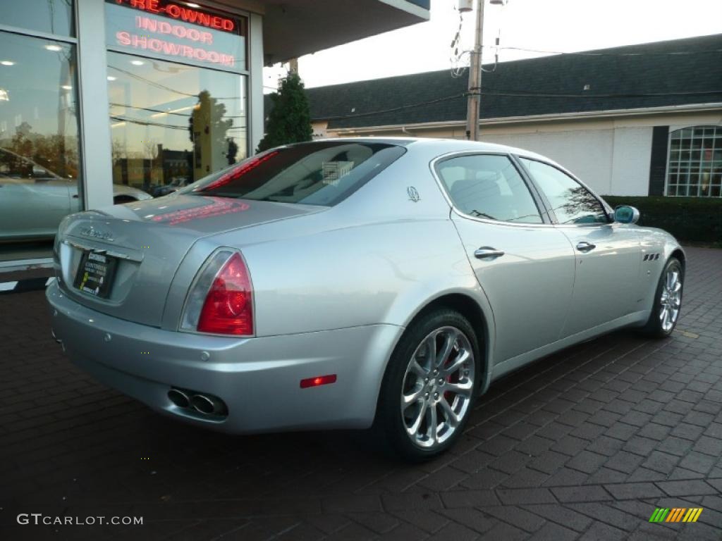 2007 Quattroporte Sport GT DuoSelect - Grigio Touring Metallic (Silver) / Nero photo #2