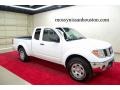 2008 Avalanche White Nissan Frontier XE King Cab  photo #1