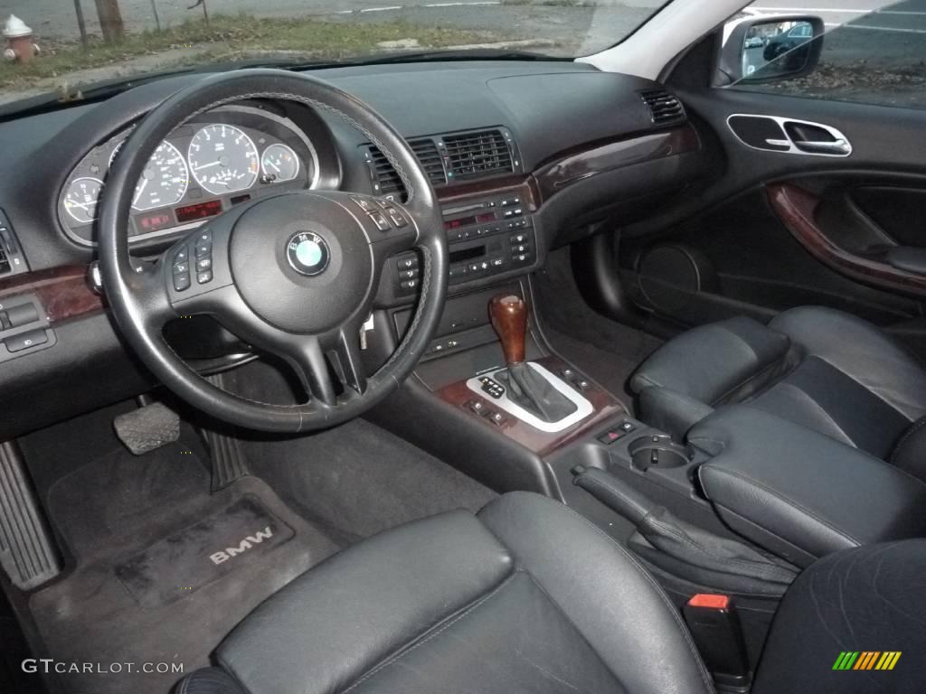 2003 3 Series 330i Coupe - Alpine White / Black photo #5