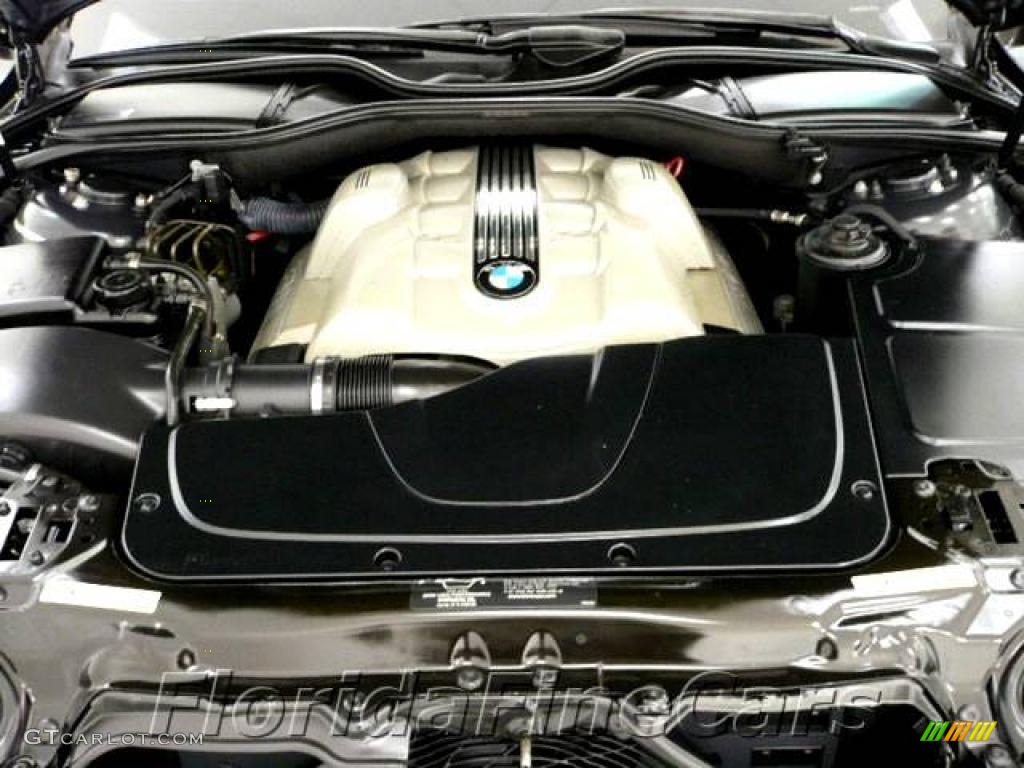 2003 7 Series 745i Sedan - Black Sapphire Metallic / Black/Black photo #9