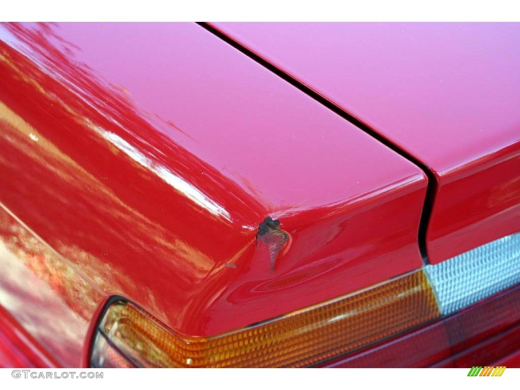 1995 3 Series 318i Convertible - Bright Red / Beige photo #27