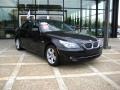 2008 Jet Black BMW 5 Series 528xi Sedan  photo #1