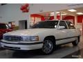 1996 White Cadillac DeVille Sedan  photo #2