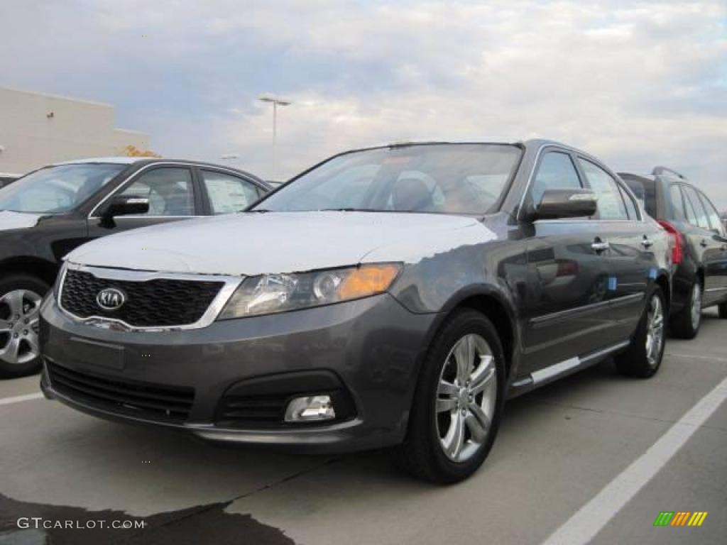 2009 Optima SX V6 - Midnight Gray / Black photo #1