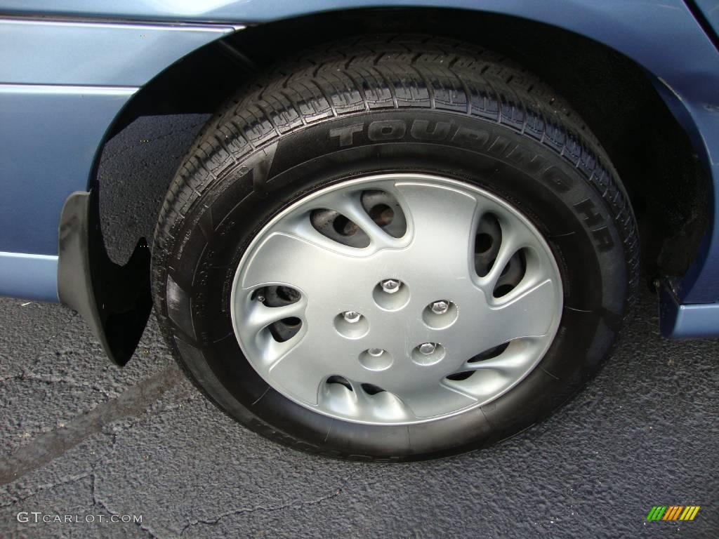 1999 Malibu Sedan - Medium Opal Blue Metallic / Medium Gray photo #25