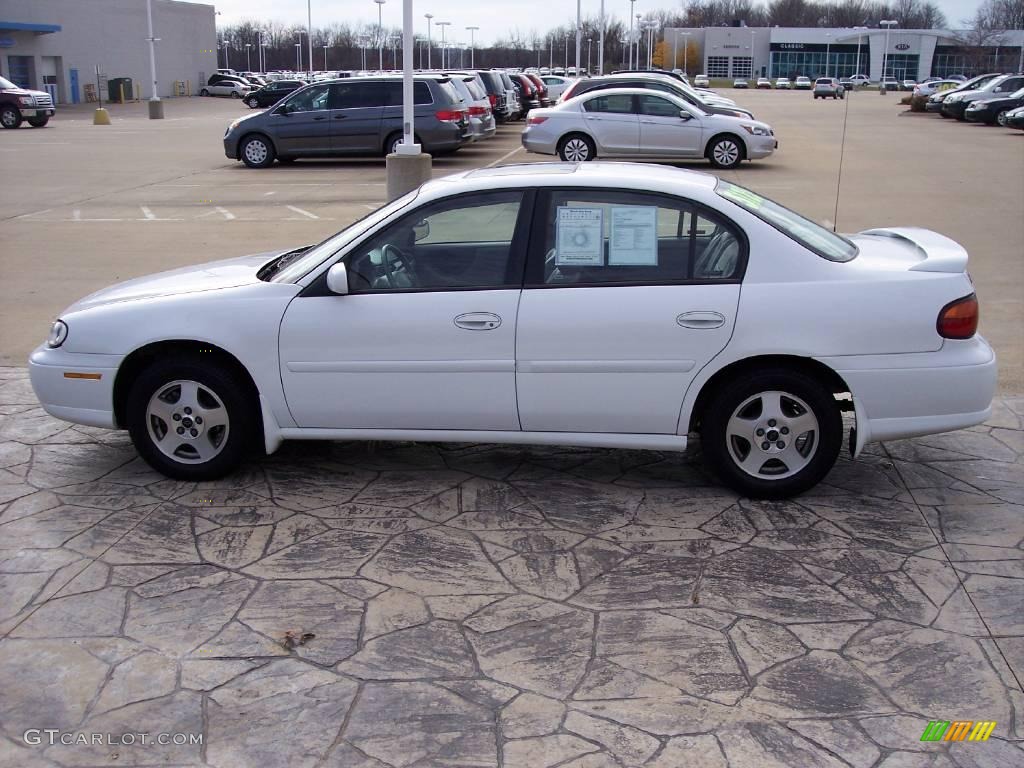2002 Malibu LS Sedan - Bright White / Neutral photo #5