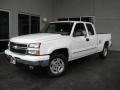 2006 Summit White Chevrolet Silverado 1500 Z71 Extended Cab 4x4  photo #1