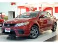 2010 Spicy Red Kia Forte Koup EX  photo #2