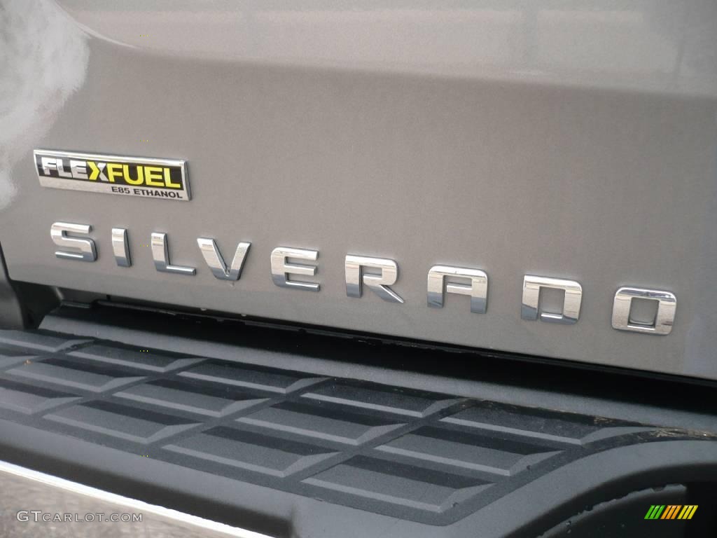 2007 Silverado 1500 LT Extended Cab 4x4 - Graystone Metallic / Ebony Black photo #12