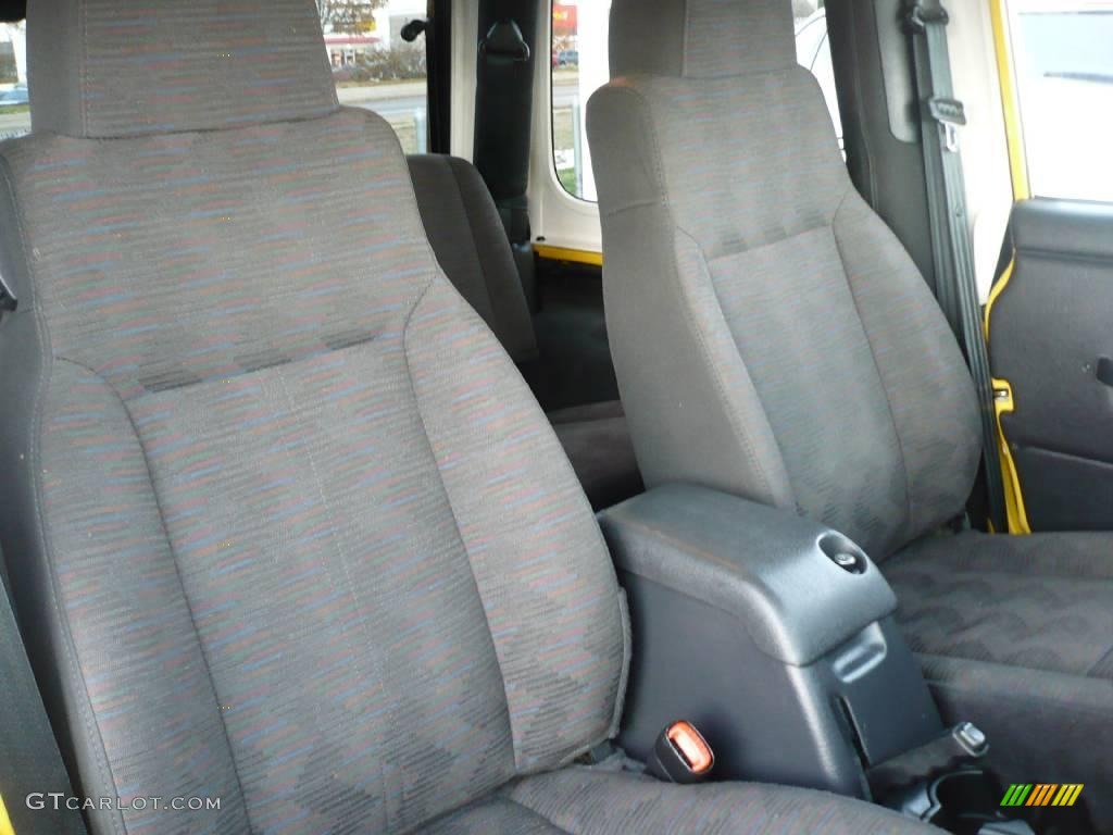 2004 Wrangler Rubicon 4x4 - Solar Yellow / Dark Slate Gray photo #10