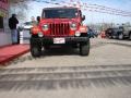 2005 Flame Red Jeep Wrangler Unlimited Rubicon 4x4  photo #15