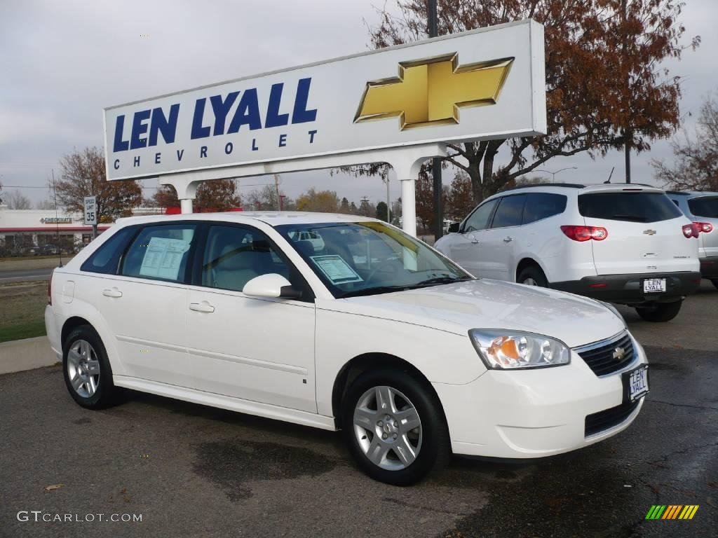 2006 Malibu Maxx LT Wagon - White / Titanium Gray photo #1