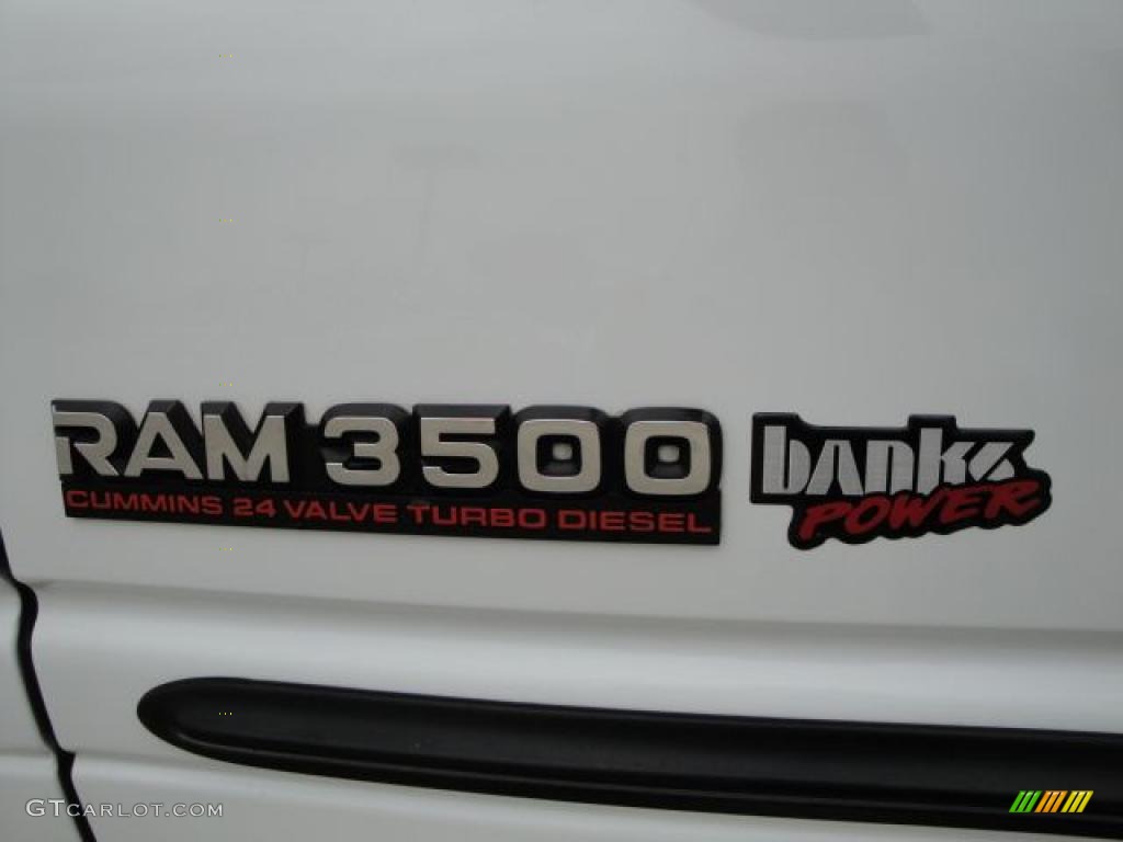 2001 Ram 3500 SLT Quad Cab 4x4 Dually - Bright White / Mist Gray photo #10