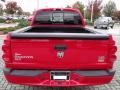 2008 Flame Red Dodge Dakota SLT Crew Cab  photo #4