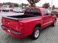 2008 Flame Red Dodge Dakota SLT Crew Cab  photo #5