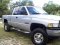 2002 Bright Silver Metallic Dodge Ram 2500 SLT Quad Cab 4x4  photo #3