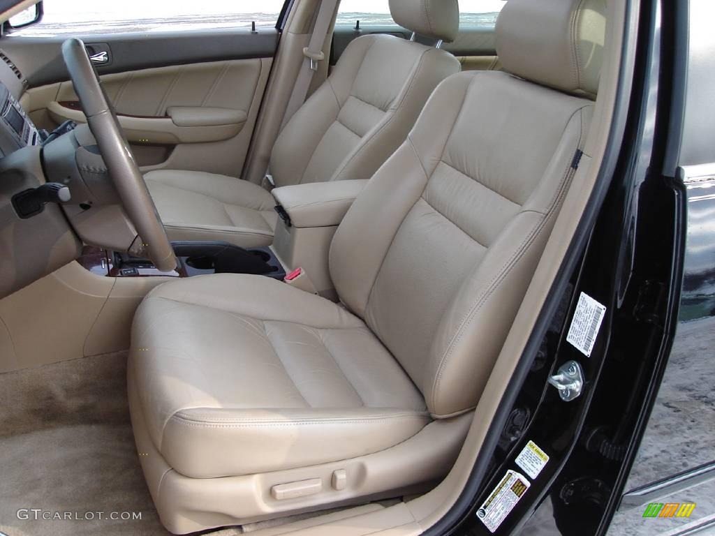 2006 Accord EX-L V6 Sedan - Nighthawk Black Pearl / Ivory photo #12