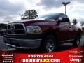 2010 Inferno Red Crystal Pearl Dodge Ram 1500 ST Regular Cab  photo #1