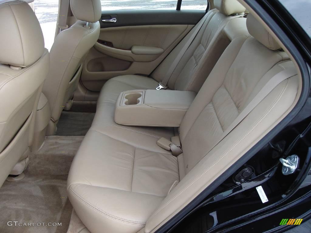 2006 Accord EX-L V6 Sedan - Nighthawk Black Pearl / Ivory photo #15