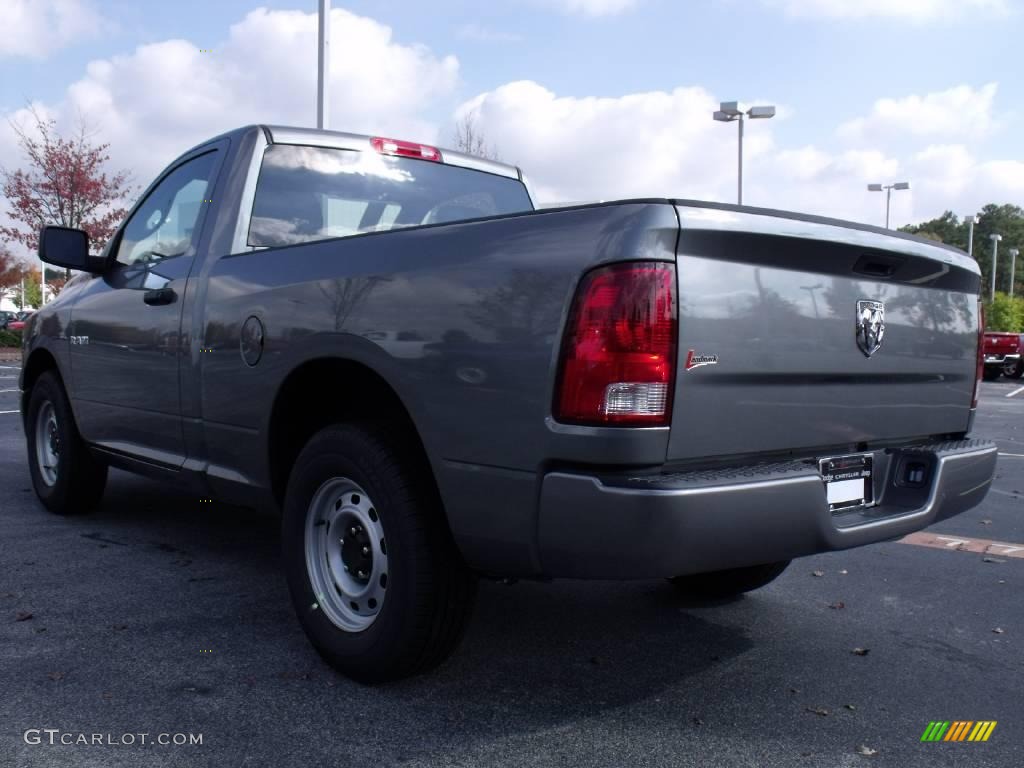 2010 Ram 1500 ST Regular Cab - Mineral Gray Metallic / Dark Slate Gray photo #2