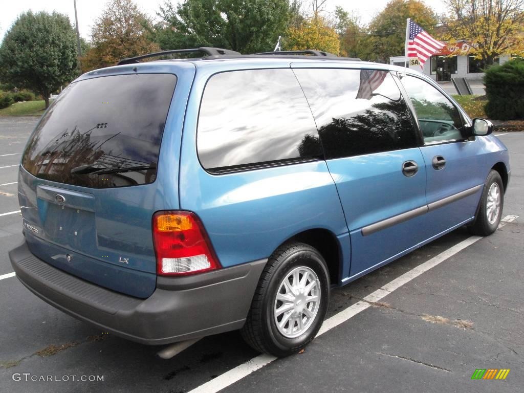 2001 Windstar LX - Light Sapphire Blue Metallic / Medium Graphite photo #6