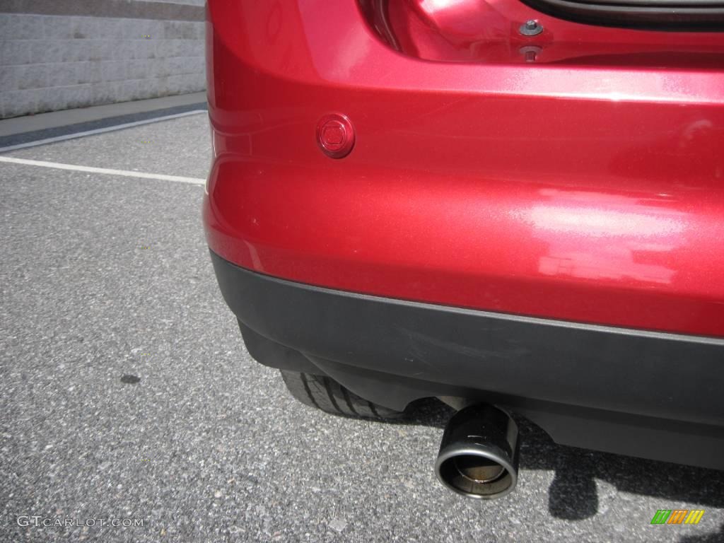 2008 Edge Limited AWD - Redfire Metallic / Charcoal photo #15