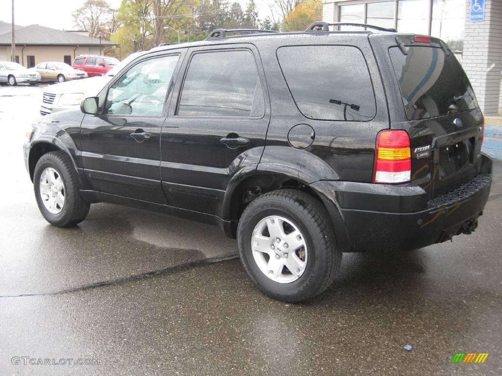 2006 Escape Limited 4WD - Black / Ebony Black photo #13