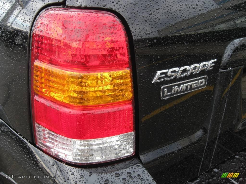 2006 Escape Limited 4WD - Black / Ebony Black photo #15