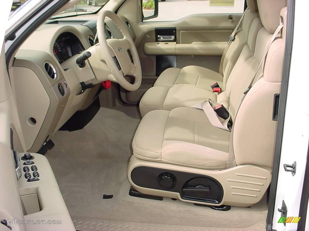 2006 F150 XLT SuperCab - Oxford White / Tan photo #10