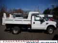 Oxford White - F350 Super Duty XL Regular Cab 4x4 Chassis Dump Truck Photo No. 5