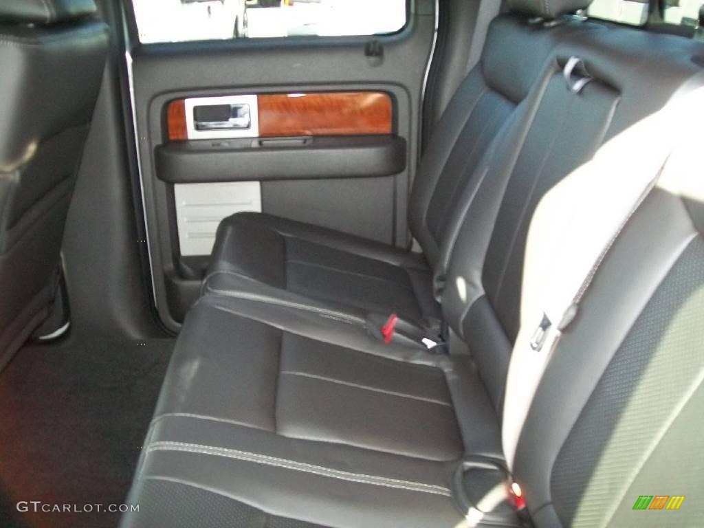 2010 F150 Lariat SuperCrew - Ingot Silver Metallic / Black photo #4
