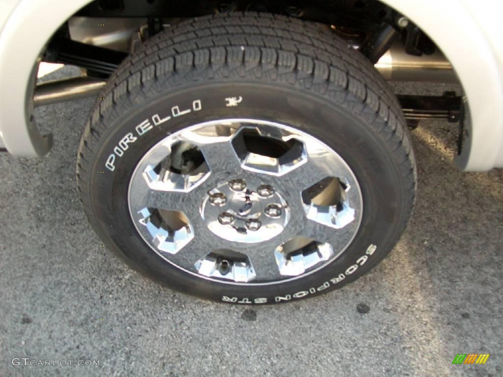 2010 F150 Lariat SuperCrew - Ingot Silver Metallic / Black photo #7