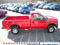 2010 Vermillion Red Ford F250 Super Duty XL Regular Cab 4x4  photo #5