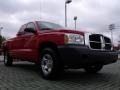 2005 Flame Red Dodge Dakota ST Club Cab  photo #7