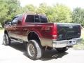 2004 Dark Toreador Red Metallic Ford F350 Super Duty Lariat SuperCab 4x4  photo #10