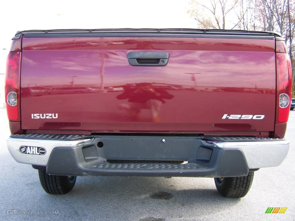 2007 i-Series Truck i-290 S Extended Cab - Deep Crimson Red Metallic / Medium Pewter photo #6