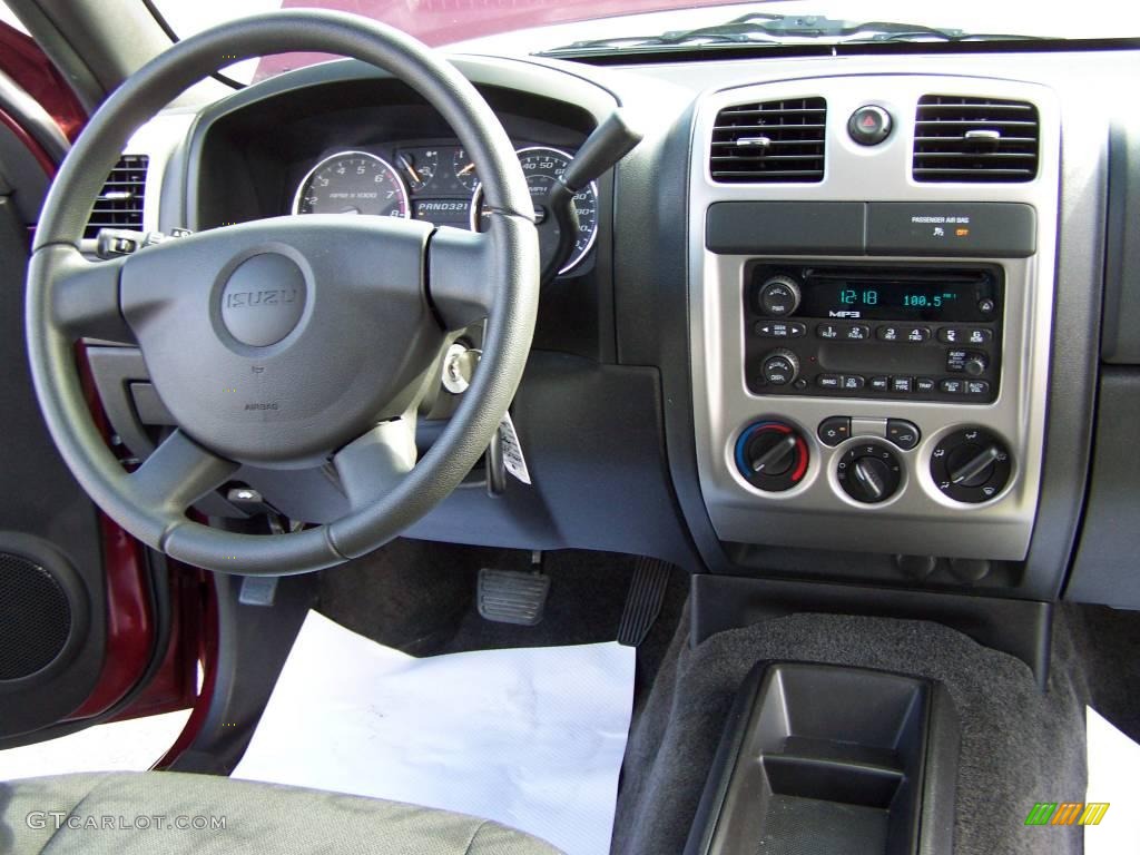 2007 i-Series Truck i-290 S Extended Cab - Deep Crimson Red Metallic / Medium Pewter photo #12