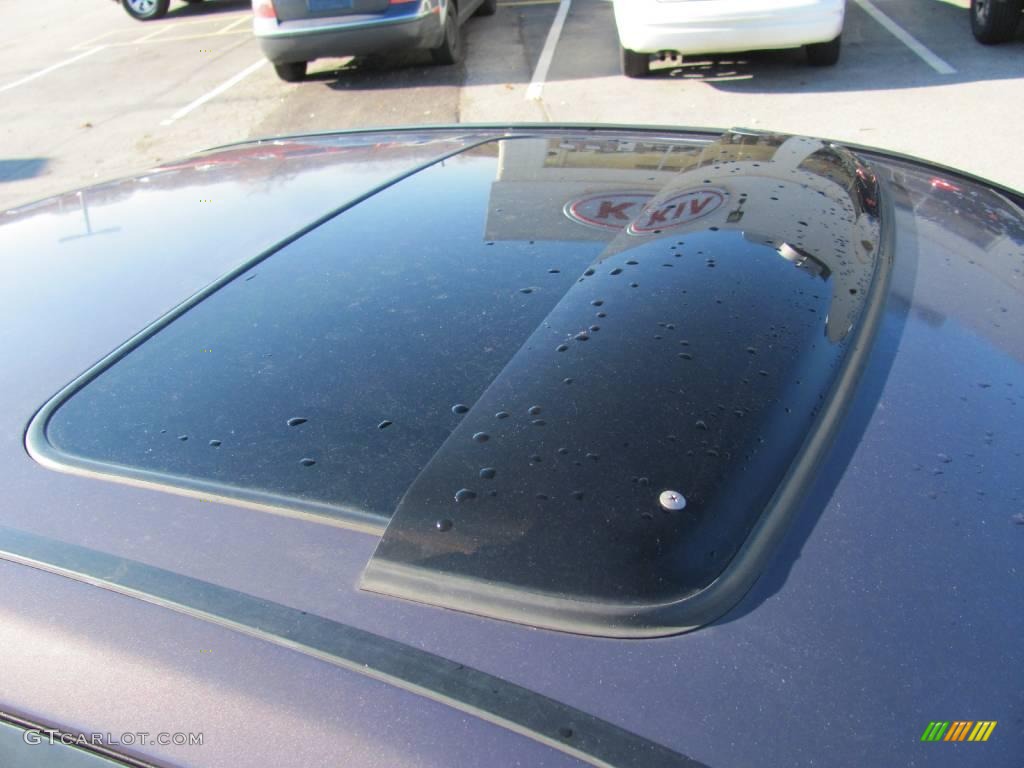 2002 Elantra GLS Sedan - Midnight Gray / Gray photo #2