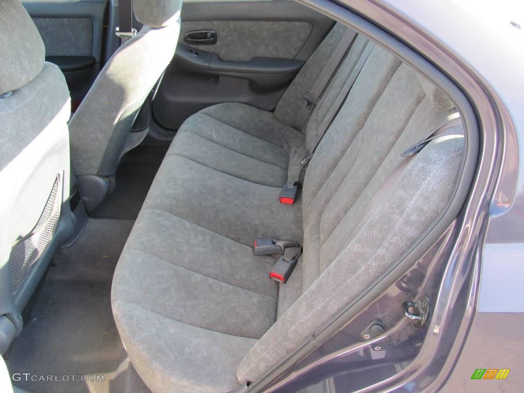 2002 Elantra GLS Sedan - Midnight Gray / Gray photo #8