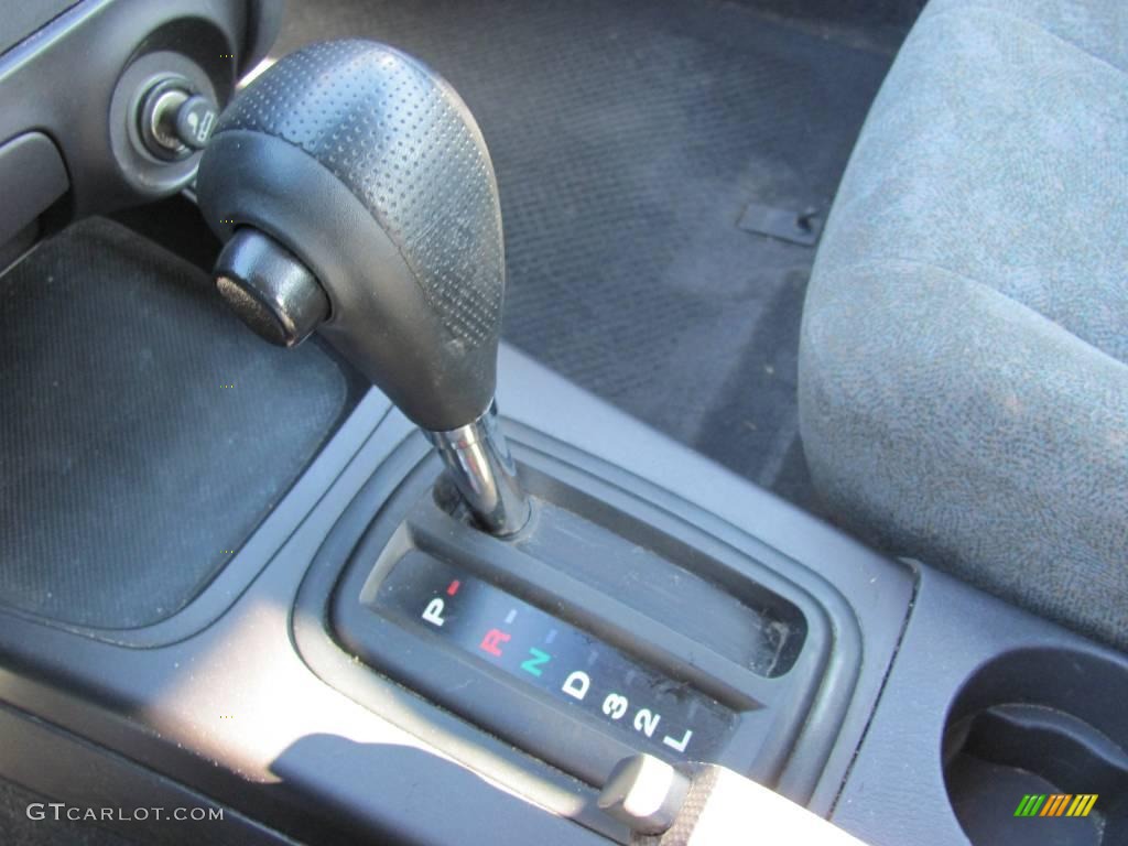 2002 Elantra GLS Sedan - Midnight Gray / Gray photo #12