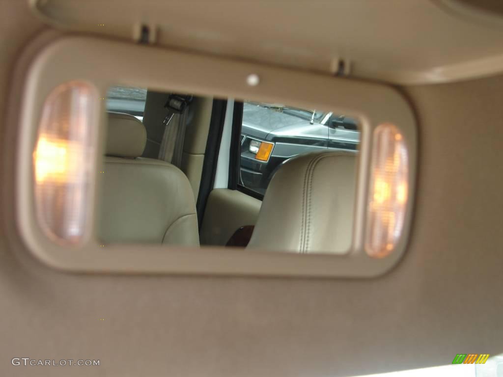 2001 Excursion Limited 4x4 - Oxford White / Medium Parchment photo #27
