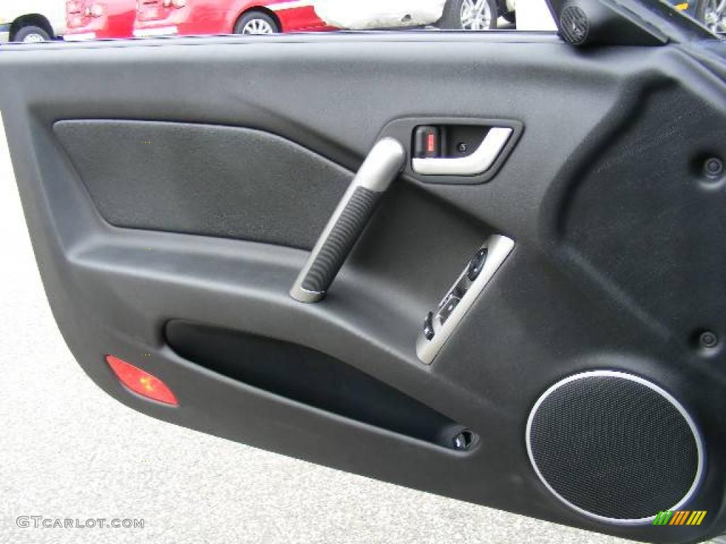 2008 Tiburon GT - Quicksilver / GT Black Leather/Black Sport Grip photo #19