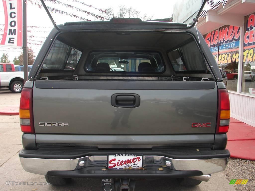2001 Sierra 2500HD SLE Crew Cab 4x4 - Storm Gray Metallic / Graphite photo #37