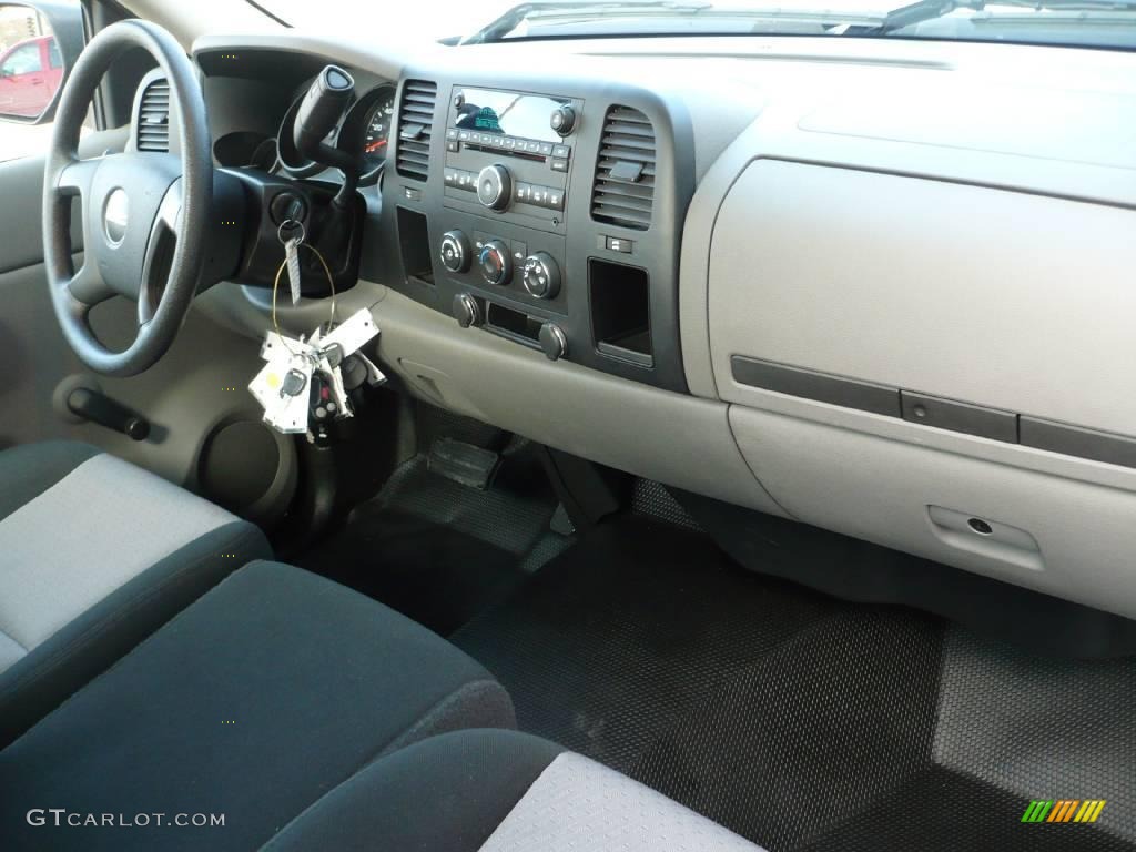 2008 Sierra 1500 Regular Cab - Midnight Blue Metallic / Dark Titanium photo #12