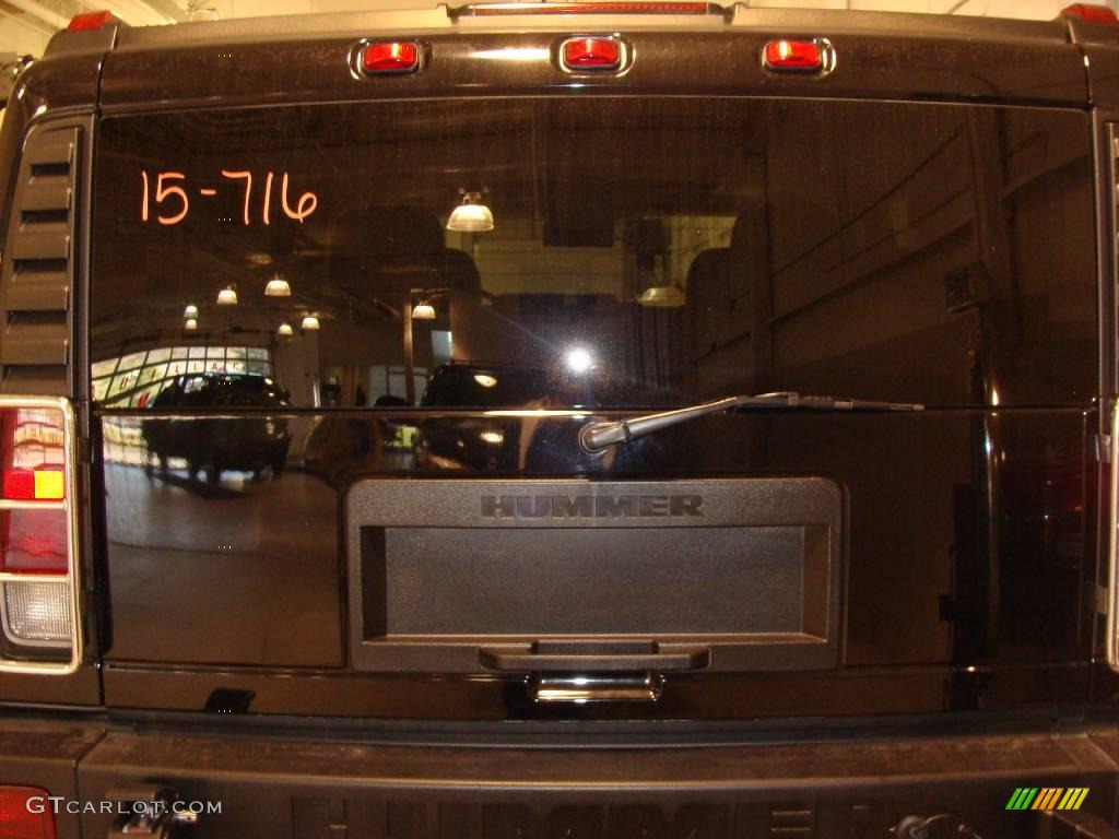 2007 H2 SUV - Black / Ebony Black photo #25