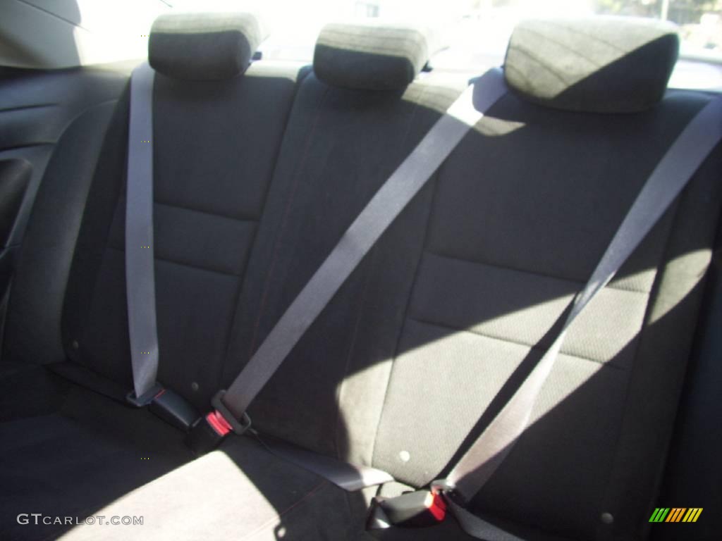 2008 Civic Si Coupe - Galaxy Gray Metallic / Black photo #6