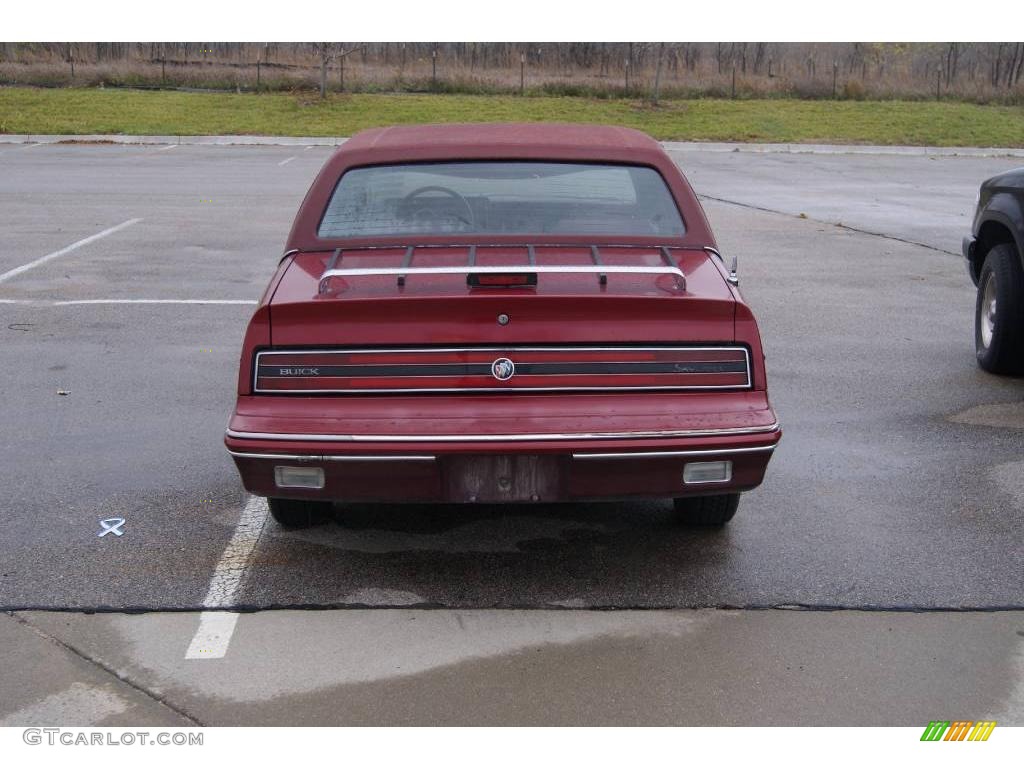 1989 Skylark Limited Sedan - Medium Garnet Red Metallic / Red photo #4