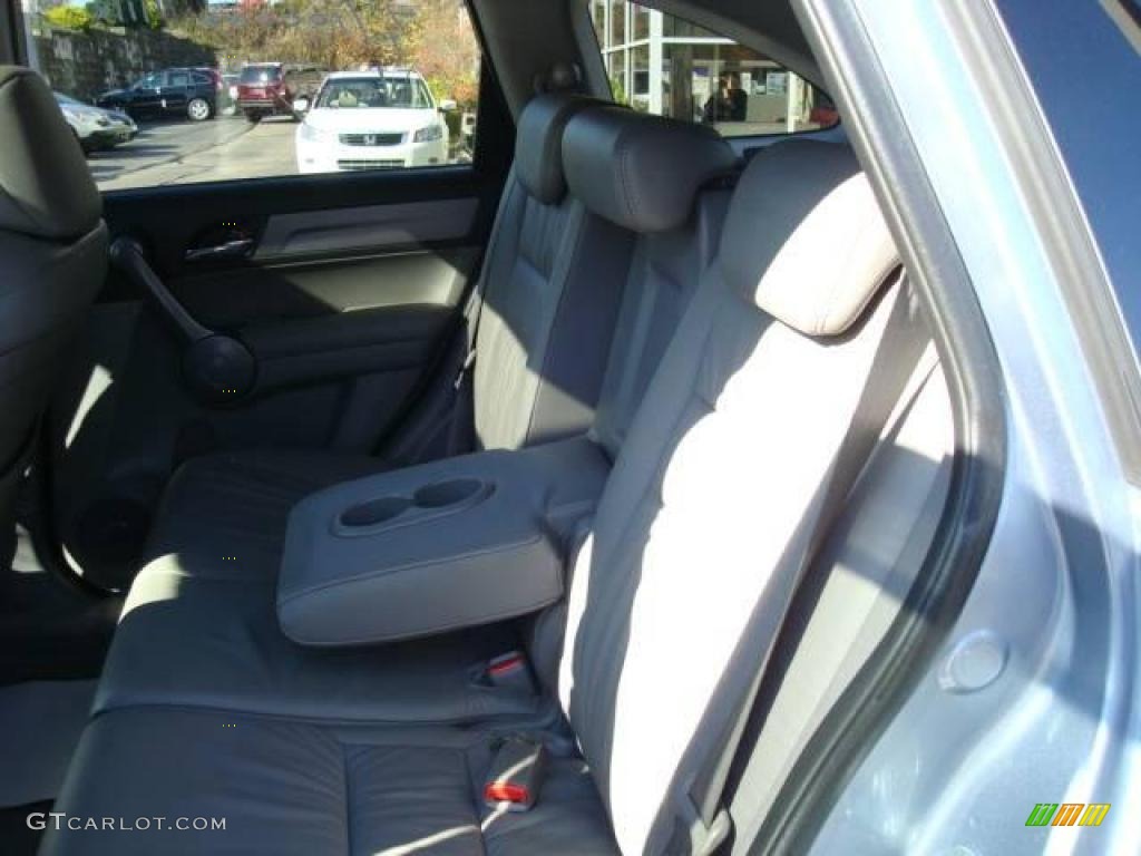 2008 CR-V EX-L 4WD - Glacier Blue Metallic / Gray photo #9
