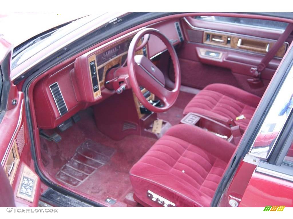 1989 Skylark Limited Sedan - Medium Garnet Red Metallic / Red photo #14